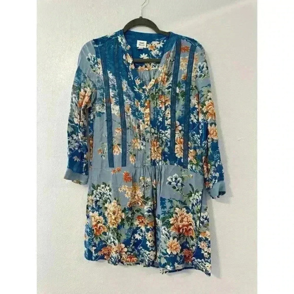 Anthropologie Gaina Printed Dress by Tiny - Size Xs - Picture 4 of 8